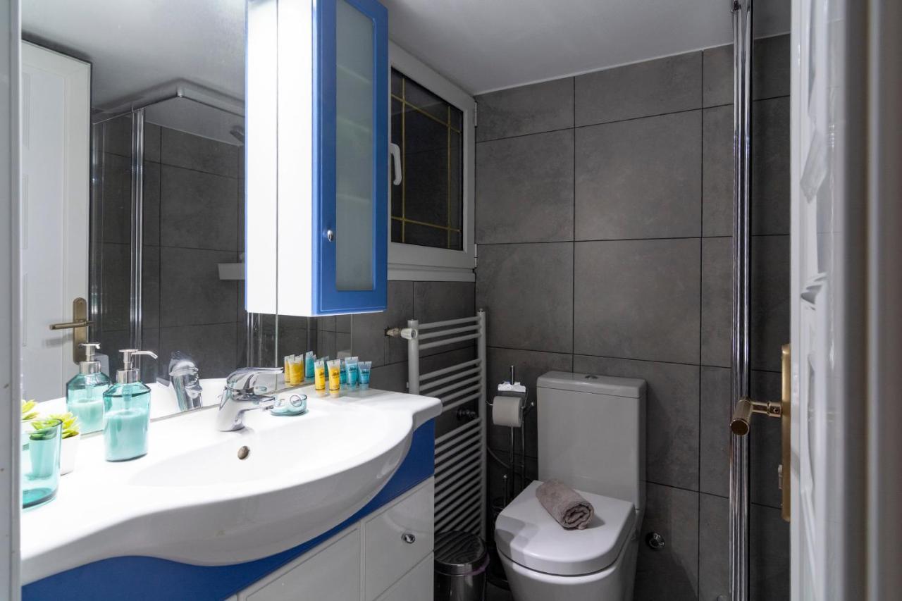 Modern 2Bd Apt In Athens , 3-Min Metro Exterior photo